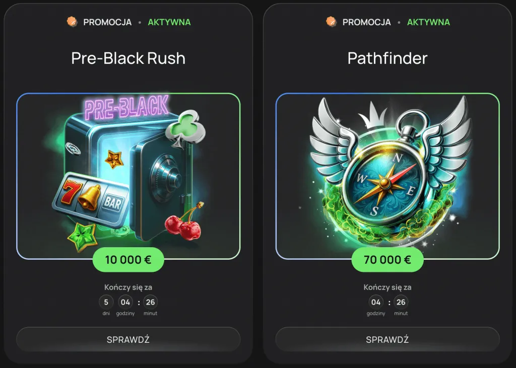 Wszystkie bonusy i promocje Flagman Casino